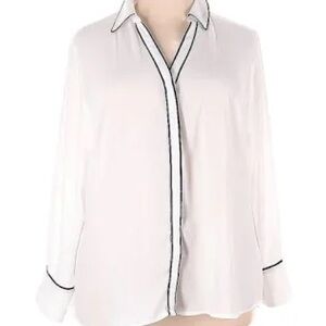 🎉NWT🎉 DressBarn Sz XL White and Black Top